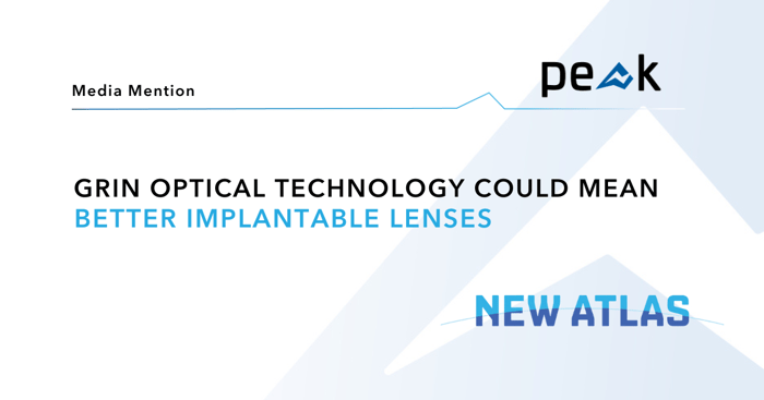 GRIN optical technology could mean better implantable lenses